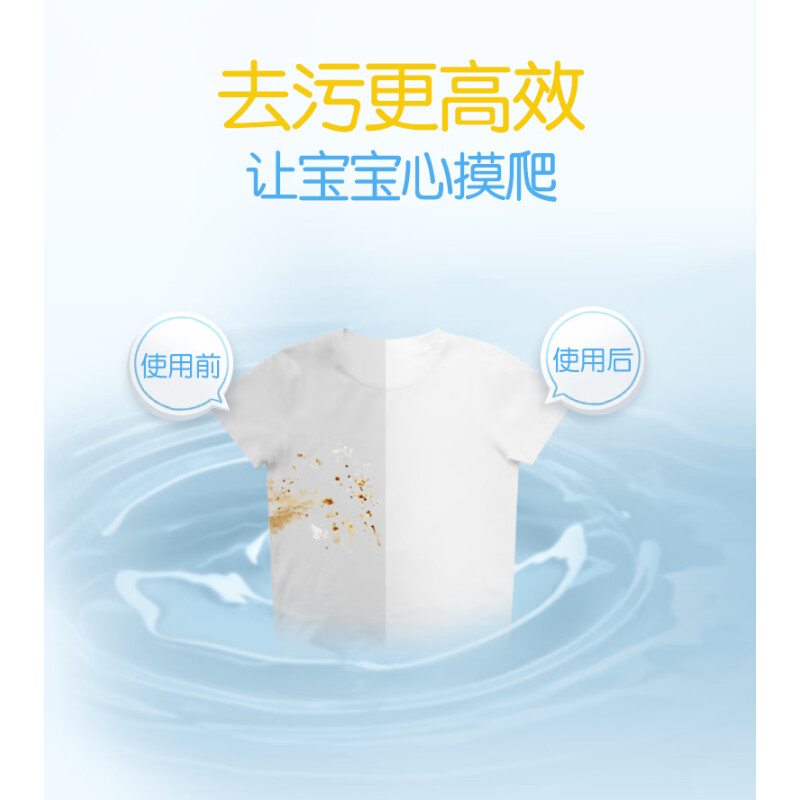 立白婴元素婴幼儿除菌除螨洗衣液2kg/瓶 -高清大图