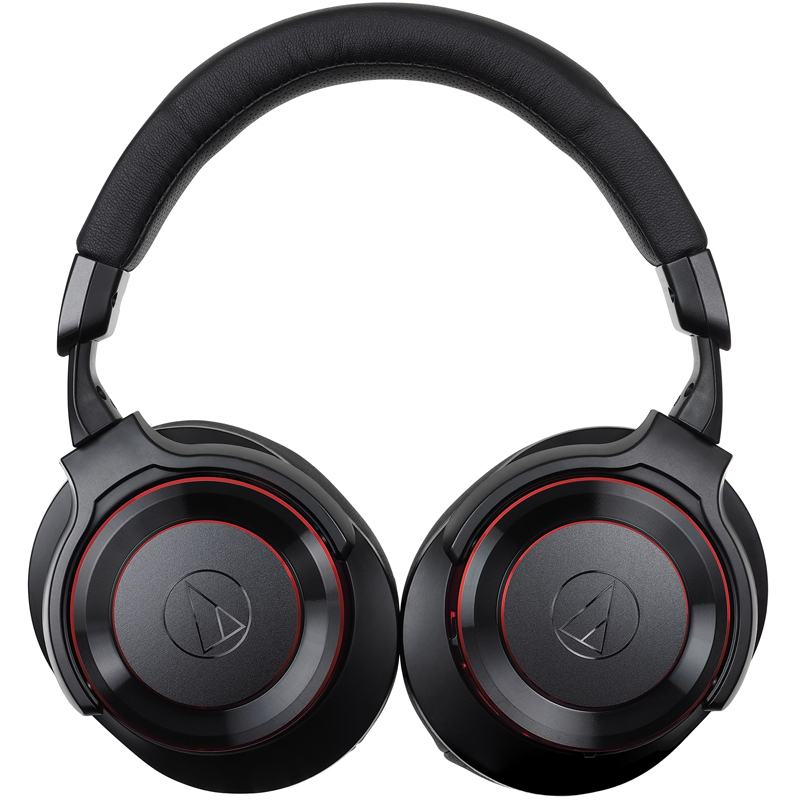 Audio Technica/铁三角 ATH-WS990BT 黑红 重低音蓝牙降噪耳机