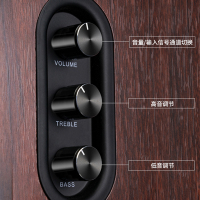 惠威(HIVI)D1090木纹家用客厅电视音响 多媒体6.5英寸中低音台式电脑音响 2.0声道蓝牙音箱 红木纹