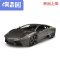 舒弗(LACHOUFFE)2021 兰博基尼车模 1:18仿真合金车模型 原厂雷文顿跑车汽车模型 儿童节礼品摆件 灰色