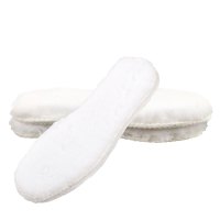 安赛瑞(SAFEWARE)保暖加绒鞋垫 涤纶 45码 白色 长约27.5CM(一双装) YX