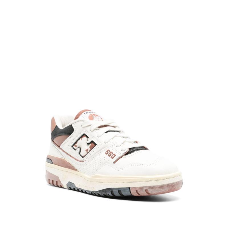 New Balance/新百伦 男女同款复古皮革缓震跑鞋潮流百搭休闲运动鞋高清大图