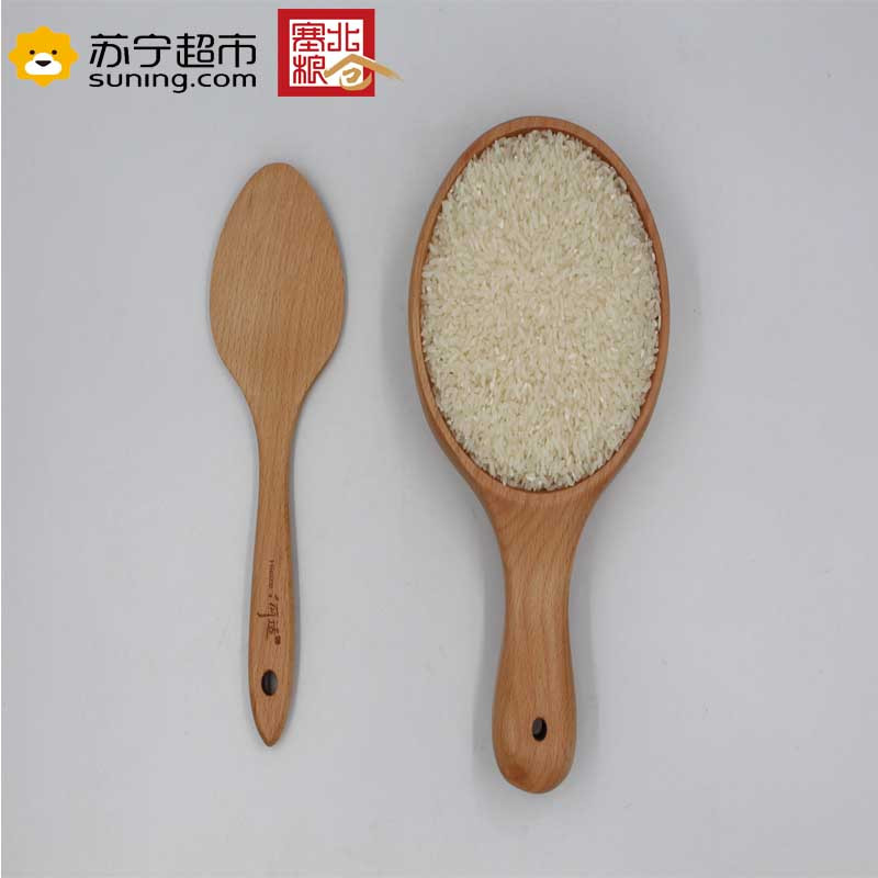 塞北粮仓原生大米5kg原生态，无任何添加，颗粒饱满、色泽清白透明