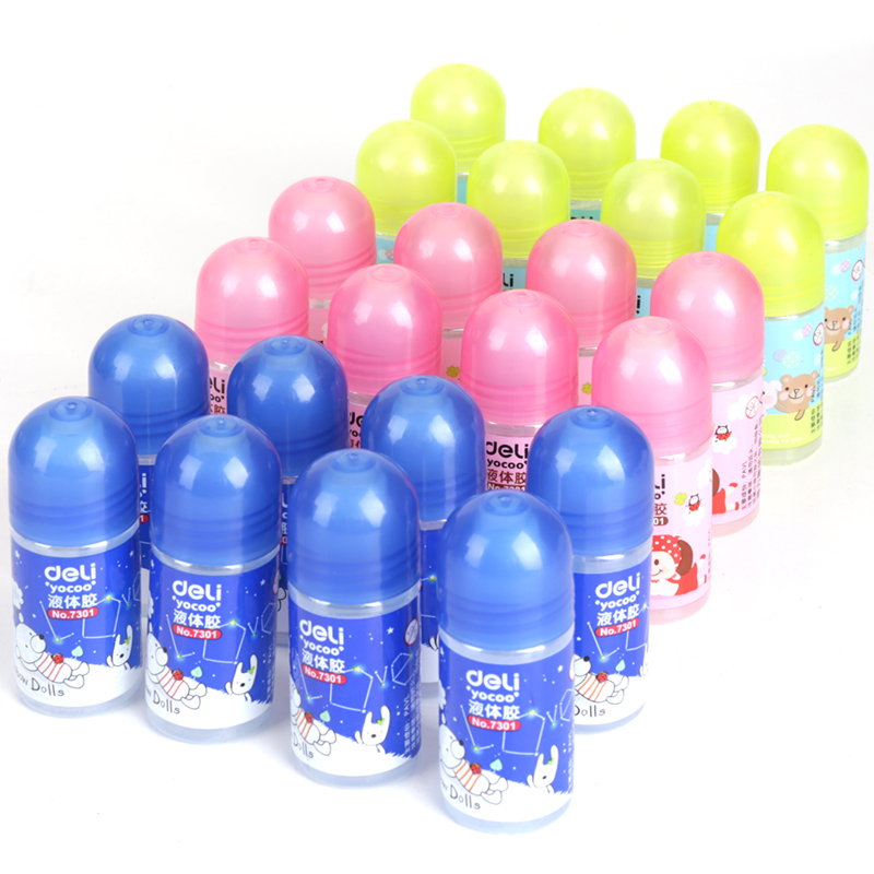 得力优酷7301液体胶水(瓶)(24瓶装)