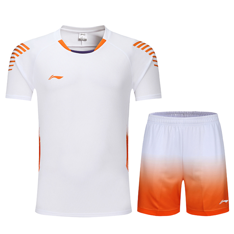 李宁lining排球服套装比赛训练队服装定制速干球衣视频