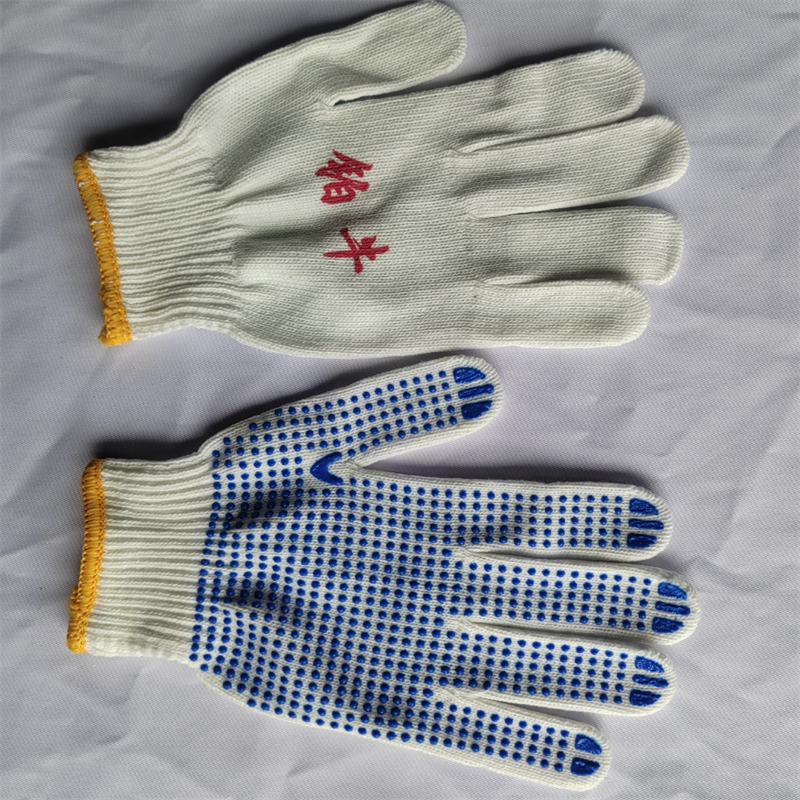 铂牛 点胶棉线手套 均码 双高清大图