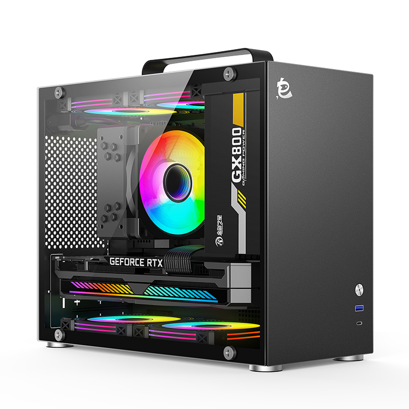 铭能i9级18核e52686v4rtx40608g独显64g内存1tb固态台式电脑台式机