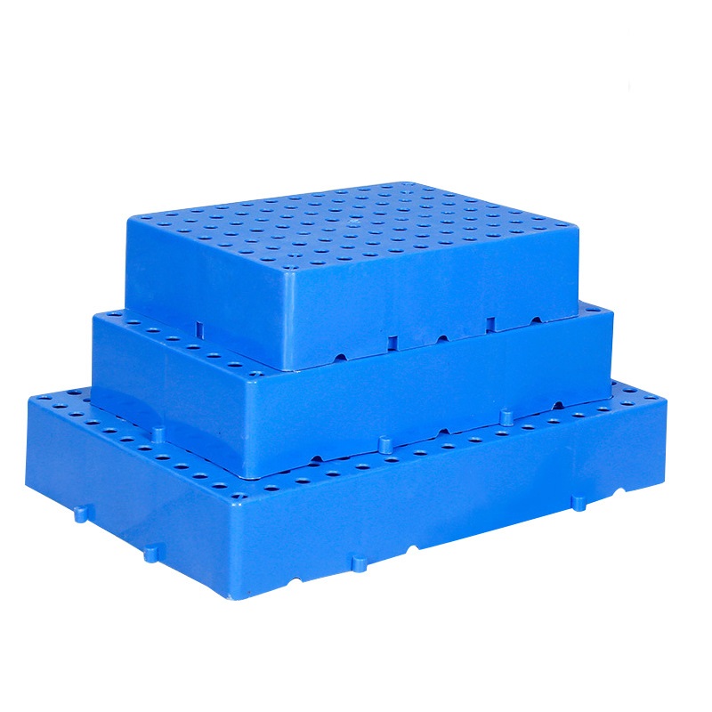 瑾如云海 垫仓板 塑料托盘 圆孔垫板 50*30*10cm高清大图