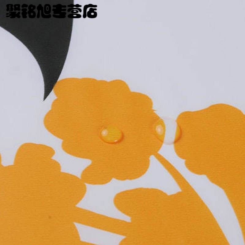 卫生洗澡间浴帘布浴室淋浴防水花纹加厚防霉挂拉帘子宜家隔断厕所窗帘生活日用家庭清洁生活日用浴室用品浴帘