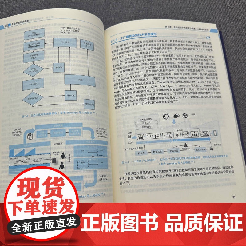 套装 智能电动车辆储能技术与应用图书套装(共2册)电池智能制造手册+动力蓄电池实用技术 锂离子电池 动力电池 电池热高清大图