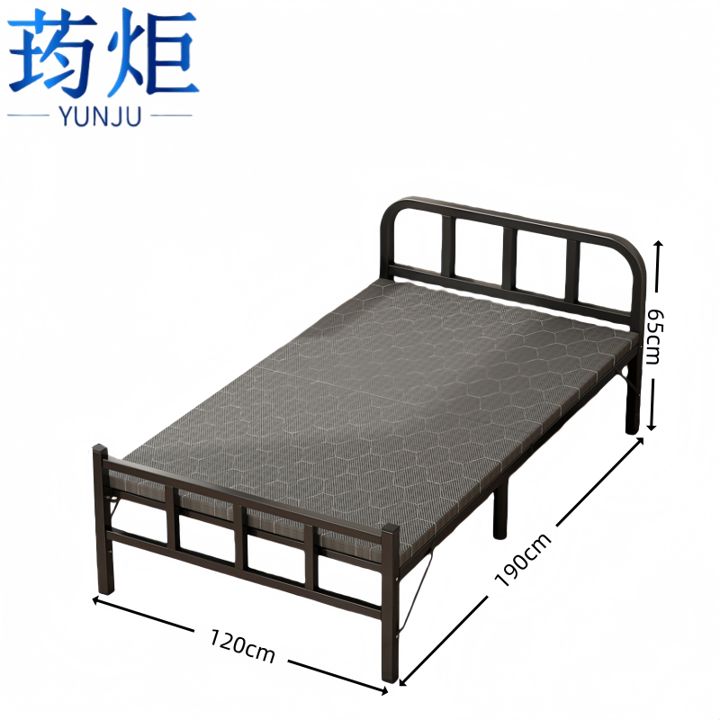 荺炬折叠床 190*120cm张