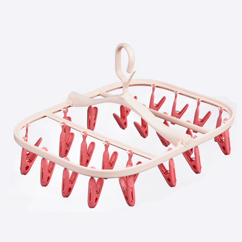 茶花(CHAHUA) 折叠晒架大号-C07010亮红色