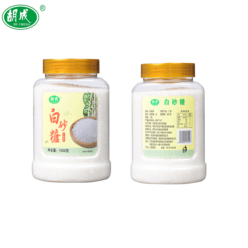 胡成 白砂糖 1000g/罐高清大图