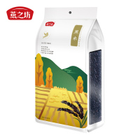 燕之坊 珍贡黑米 心意系列 五谷杂粮 1kg 量贩装(真空包装)