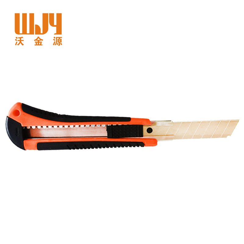 沃金源 塑料包胶美工刀壁纸刀18mm 把高清大图