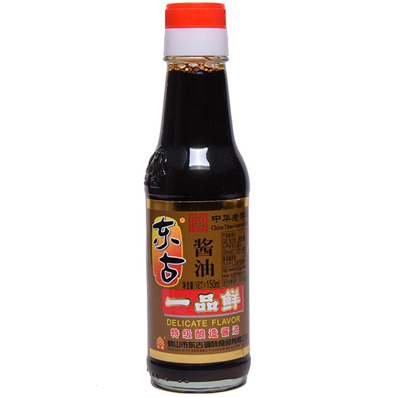 东古一品鲜150ml /瓶装 调味品酿造酱油生抽黄豆酿造 炒菜凉拌点蘸味道更鲜美