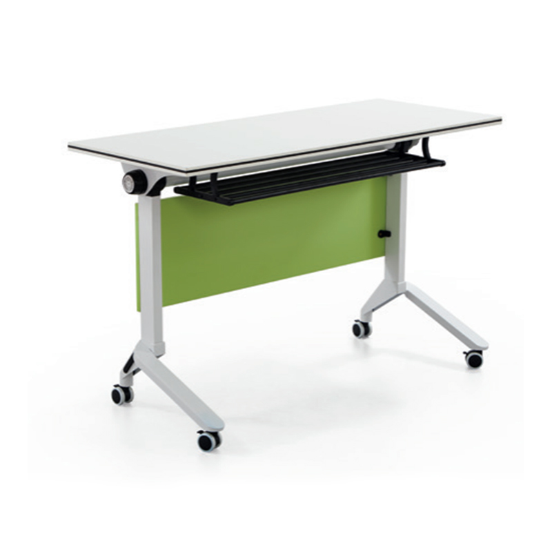 臻远 ZY5041708 折叠办公桌可移动办公桌员工培训桌 A款1.4米高清大图