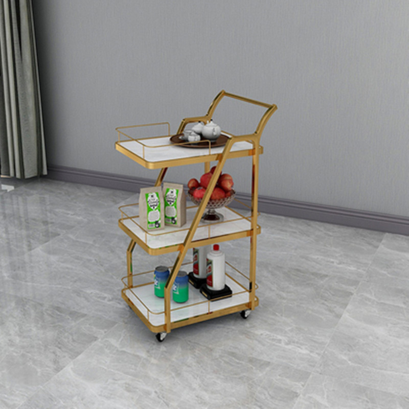 餐车酒水车餐厅酒店手推送餐车活动小推车茶水车ktv小推车置物架小号