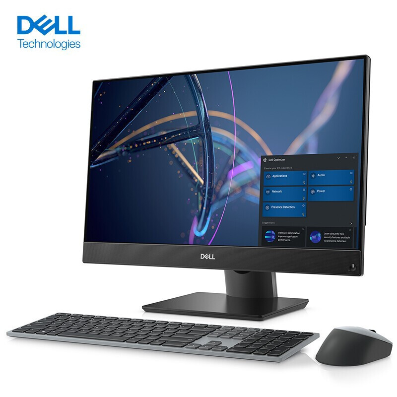 戴尔(DELL) OptiPlex7410 23.8英寸高端游戏作图商用台式一体机电脑 [非触屏]定制 I5-13500T/集显 8G内存/1T机械+256G固态