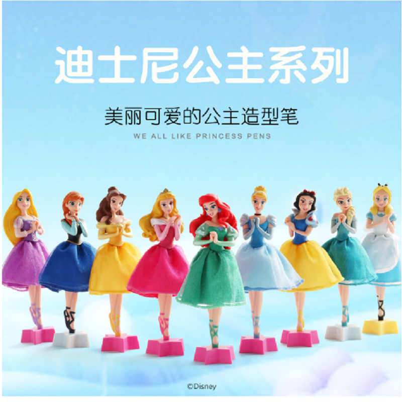 迪士尼美人鱼公主造型圆珠笔LW-DOP-31高清大图