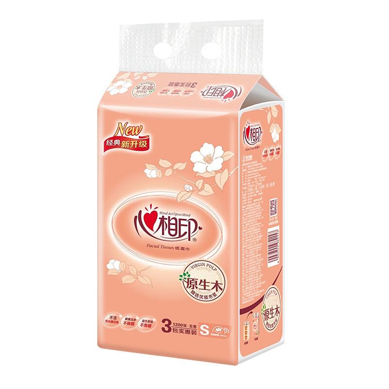 心相印纸巾 花语系列1提 M 粉色