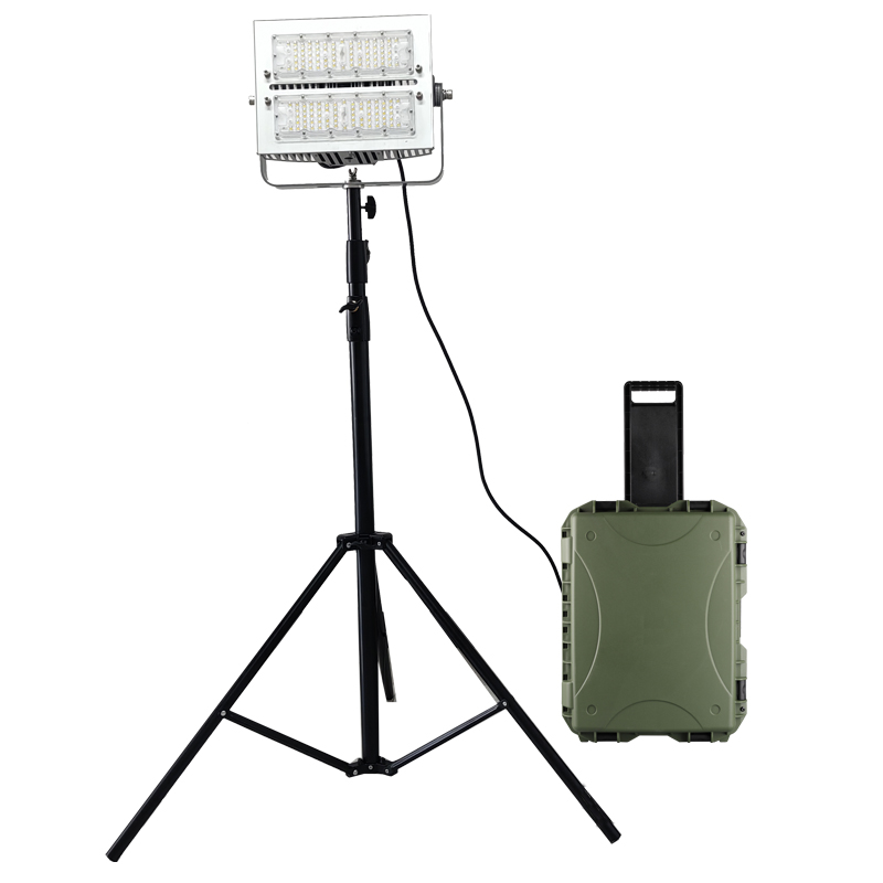 宝富睿光电EBYK3050-3K 24V 100W IP42 LED 锂电池 LED移动抢修灯(计量单位:台) 银色高清大图