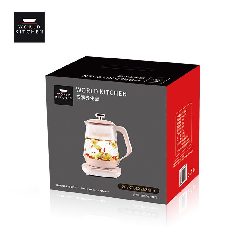 美国康宁 WORLD KITCHEN 四季养生壶 WK-EK/KZ/PK
