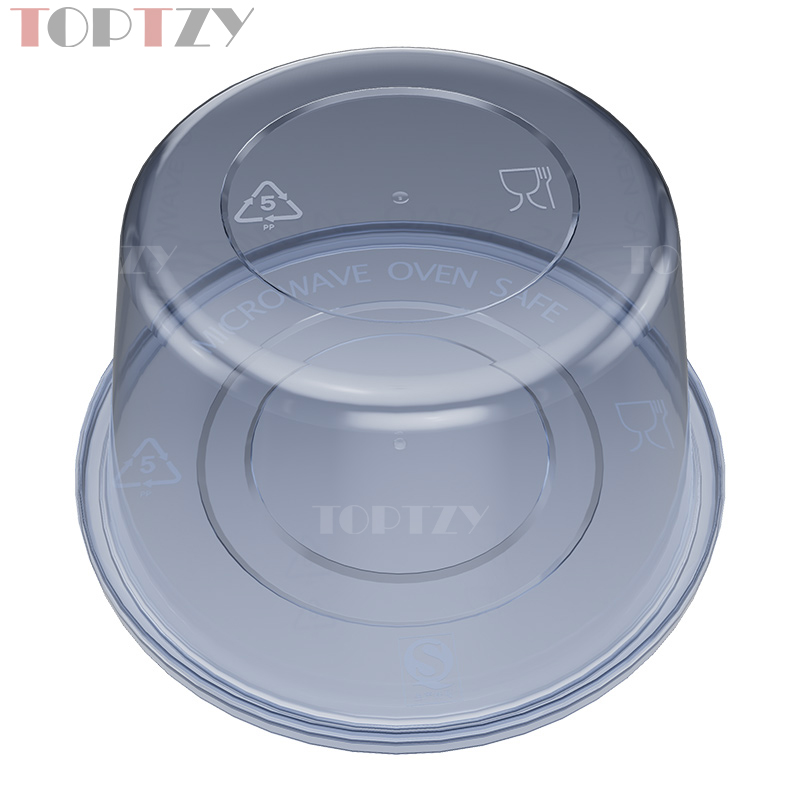 toptzy TZ5071808 一次性餐盒圆形外卖打包盒 50个高清大图