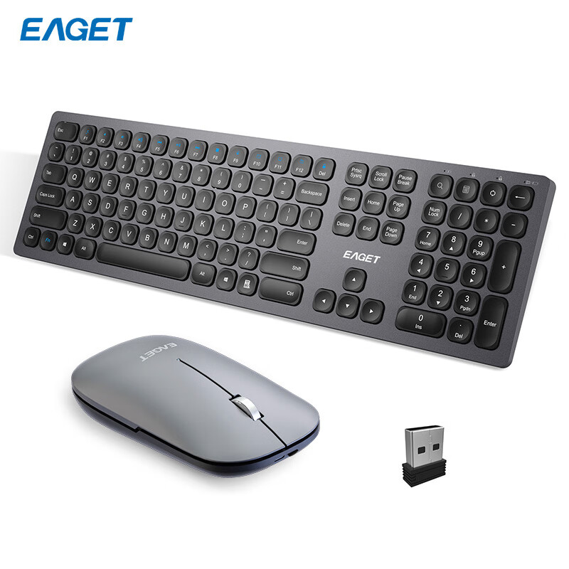 忆捷(EAGET) YT02 TYPE-C充电 键盘 (计价单位:个) 深空灰高清大图