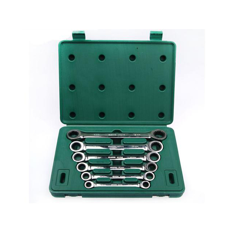 工具库世达sata6件套公制全抛光公制双梅花快板09025