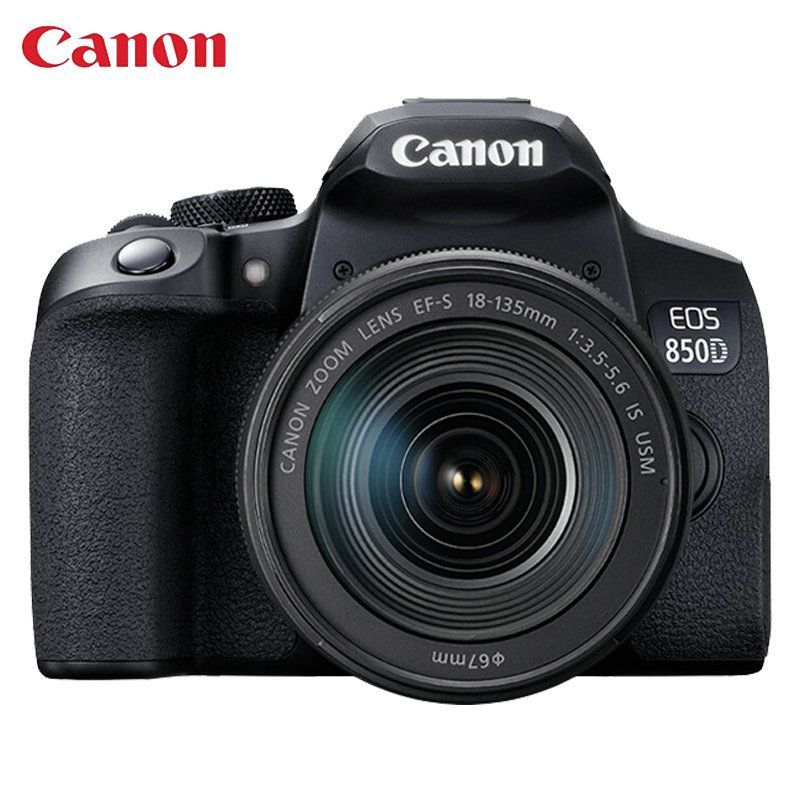 佳能(Canon)EOS 850D(18-135 IS USM)单反套装 2410万像素 4K拍摄850D