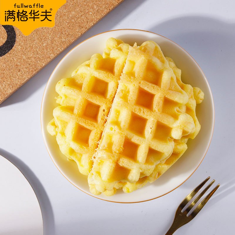 满格华夫肉松夹心华夫饼批发整箱 沙拉健康营养早餐零食品休闲小吃
