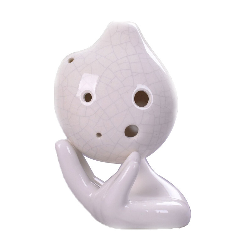 初学陶笛6孔儿童学生成人专业乐器中音c调六孔ac陶埙12送教材彩荷加强