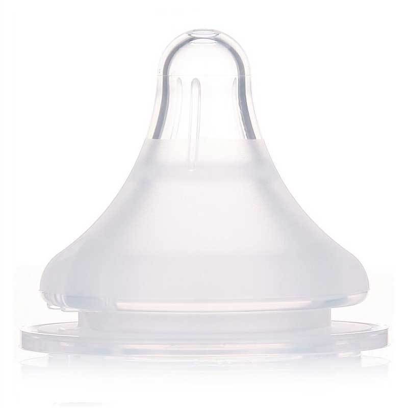 贝亲宽口径玻璃奶瓶套装240ml+奶嘴(L码+LL码) Y型 PL337