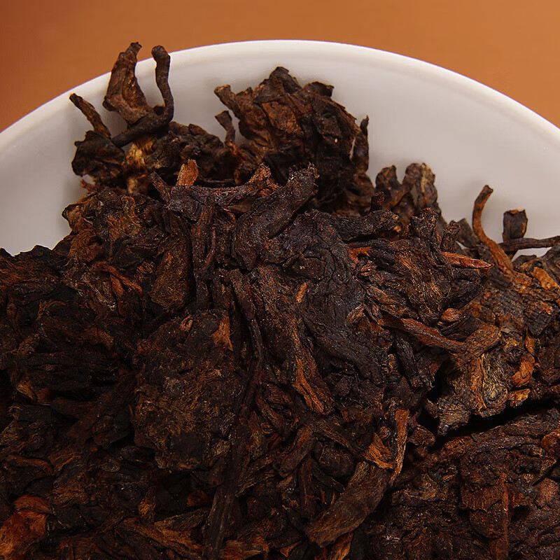 八马茶业信记号普洱茶 易武熟普茶叶357g 2014年饼茶礼盒装送礼高清大图