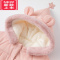 可莉允童装女童棉服冬装新款女宝宝洋气棉衣小女孩加绒外套