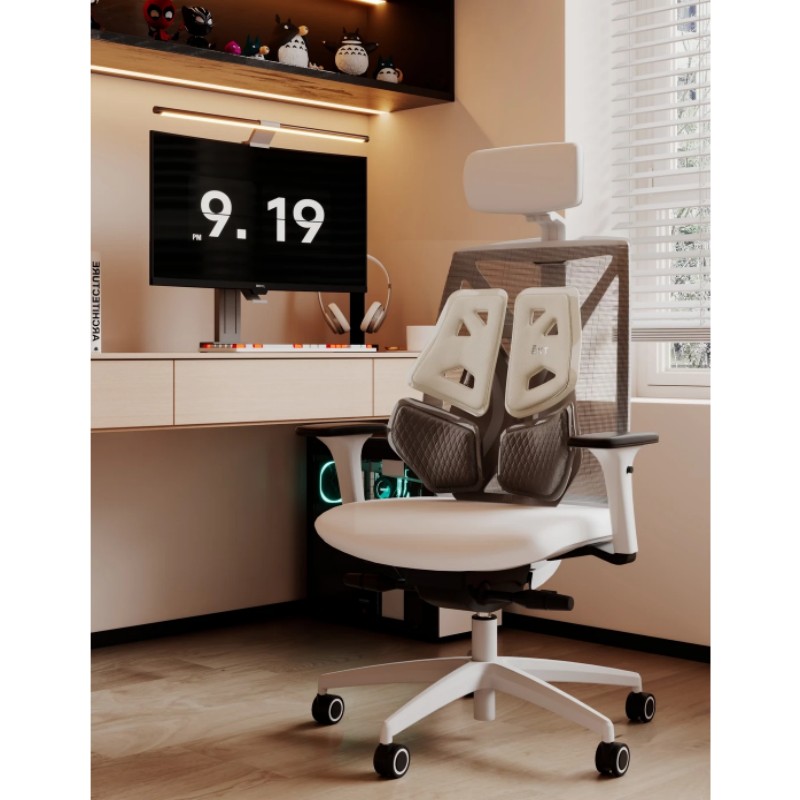 BKT 人体工学腰靠(琥珀棕) BKT09Q602XS高清大图