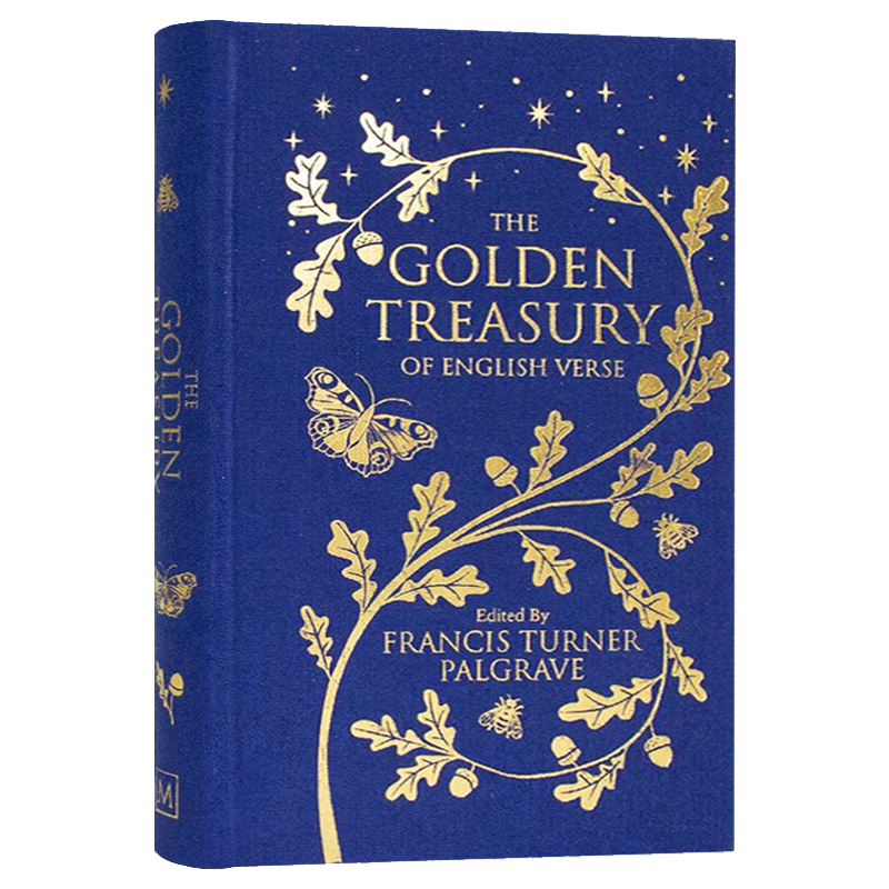 [正版]英诗金库 英诗金典 黄金财富 英文原版 The Golden Treasury of English Vers高清大图