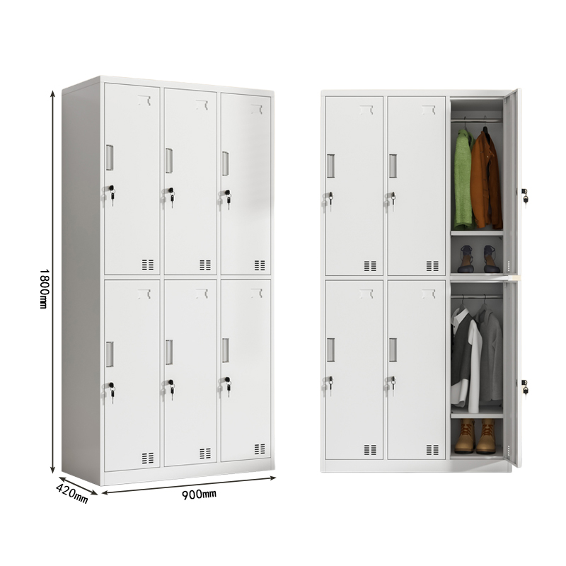 乐琪艺衣柜六门台高清大图