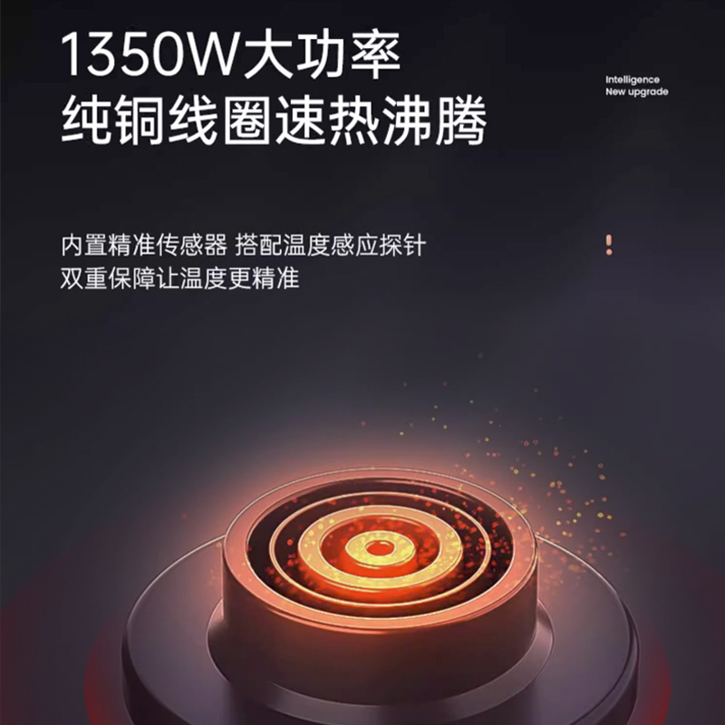 荣事达茶吧机家用立式下置水桶全自动制热多功能智能语音饮水机CY958高清大图