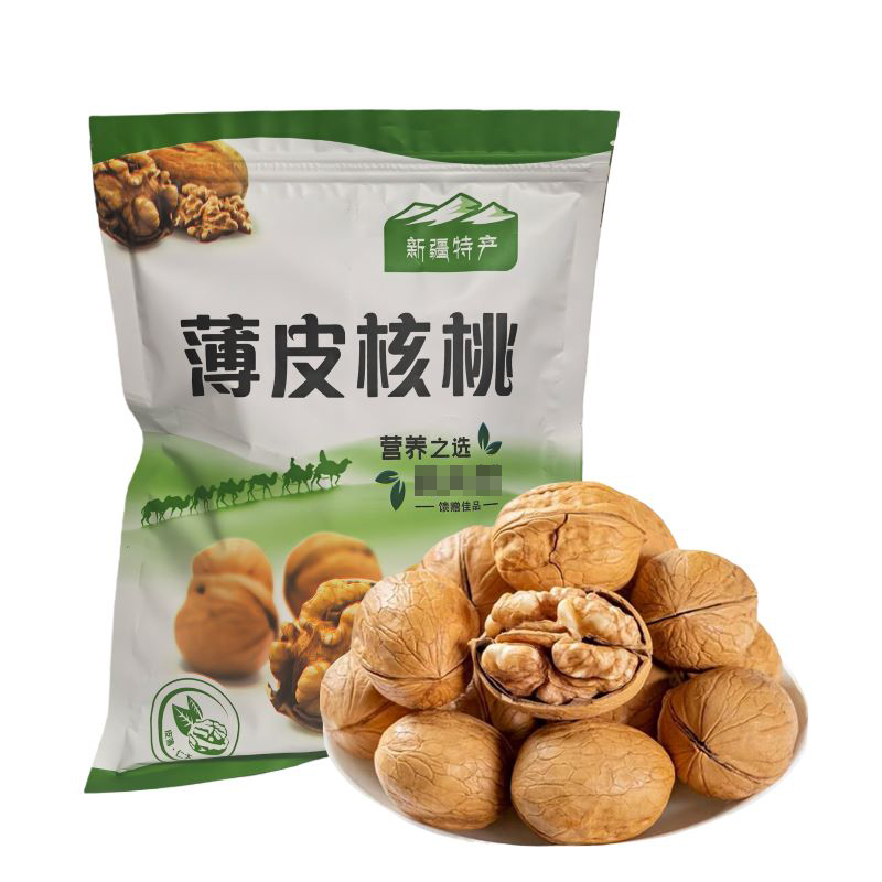 珑语田 手剥纸皮核桃(草本味）2.5千克 袋