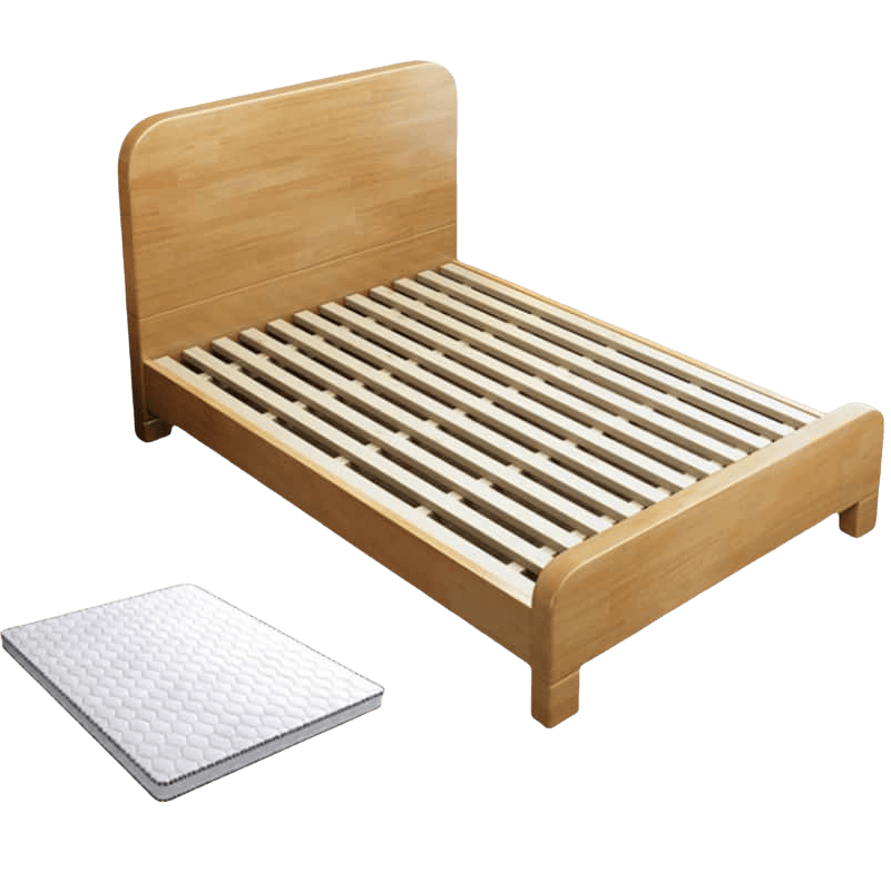 鑫木樽床+床垫1000*2000*980mm套高清大图