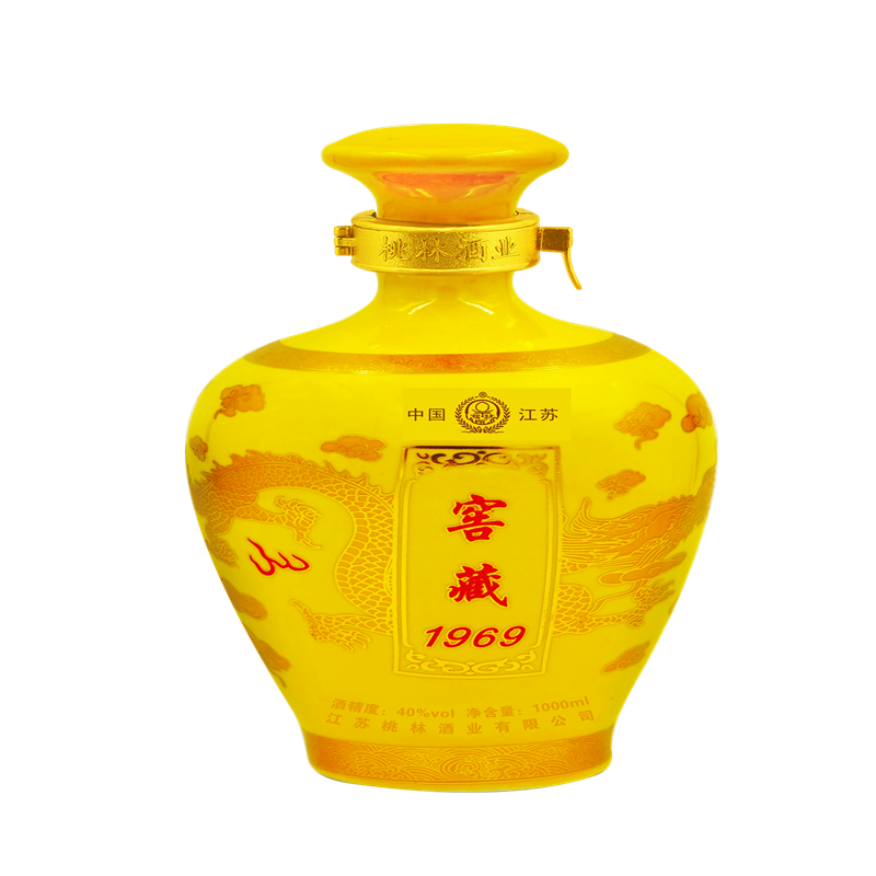 江苏桃林酒业桃林窖藏1969简装 2斤装经典