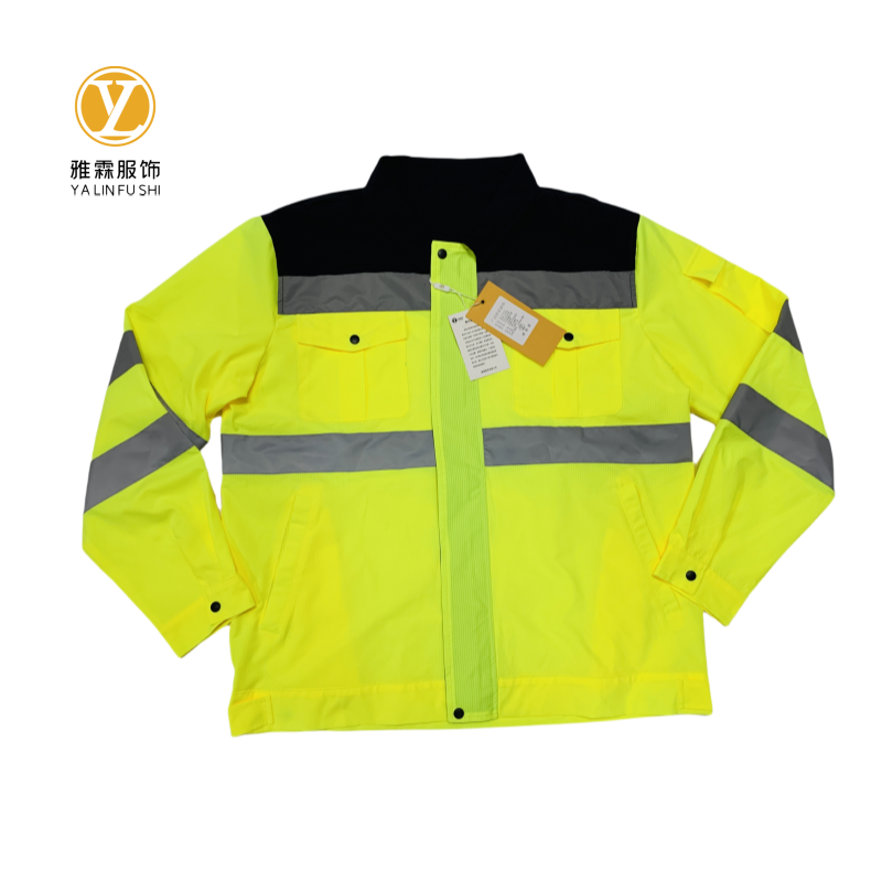 雅霖服 夏季工作服25YLF0707可定制 套高清大图