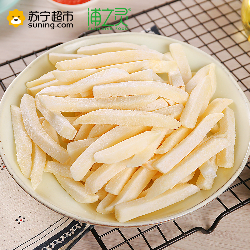 浦之灵 冷冻蔬菜 原味牛排冷冻薯条 400g/袋 粗薯条