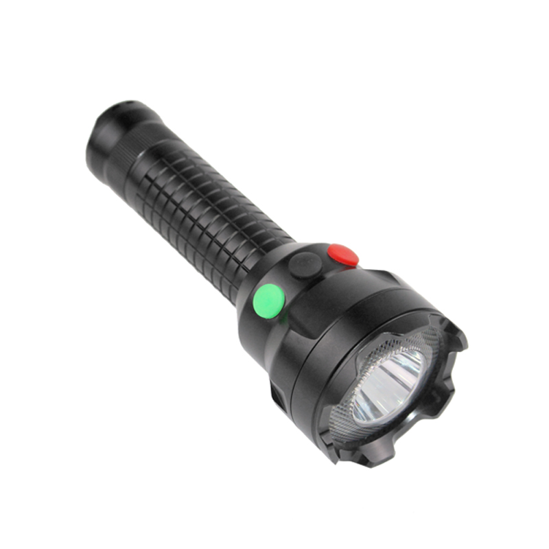 吉光汇呈 J3036 3W 3.7V IP66 白光/5500K Φ56*165mm 多功能信号手电筒 单位:个 黑色高清大图