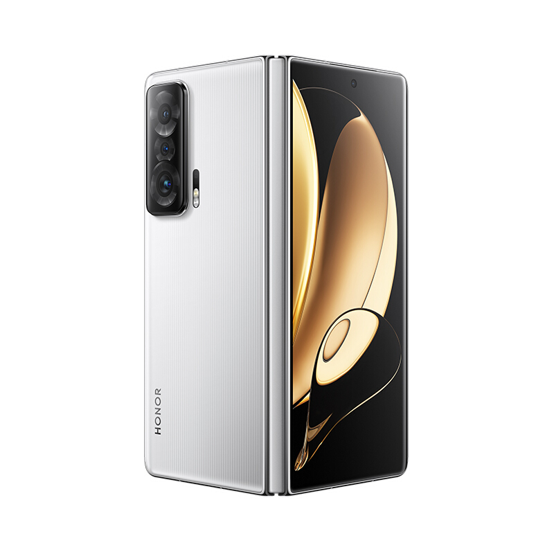 荣耀Magic V 折叠屏 12GB+256GB 钛空银 全新一代骁龙8 多主摄融合计算摄影 折叠屏手机 5G全网通