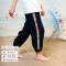咕噜日记2021夏季新品儿童字母织带防蚊裤xzfw003