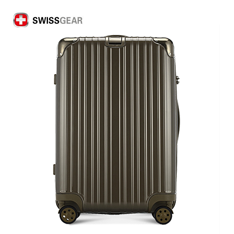 瑞士军刀swissgear拉杆箱行李箱pcabs万向轮拉杆箱商务登机箱万向轮