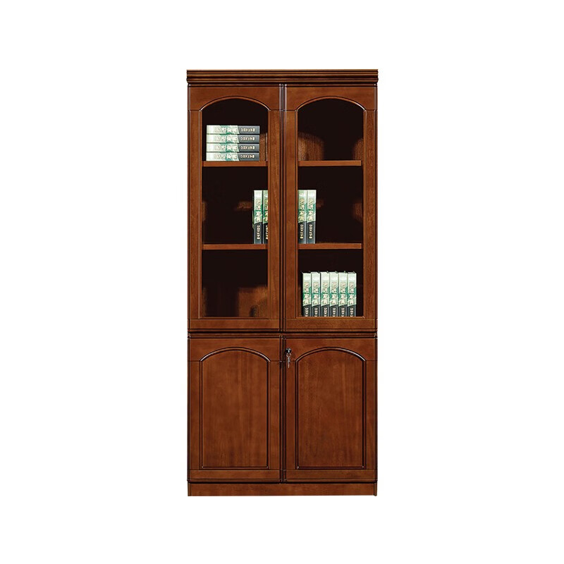 优企 现代中式储物柜资料柜档案柜 900*400*2000mm 个